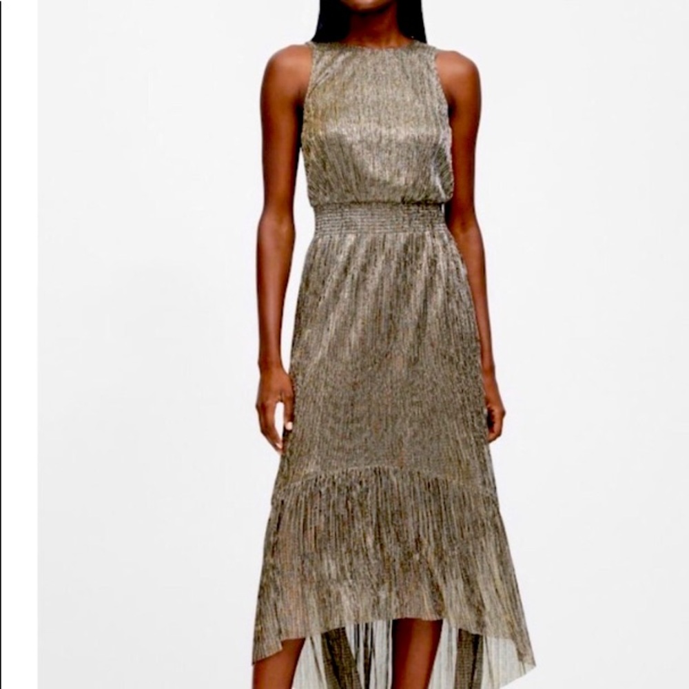 Banana Republic Metallic Dress